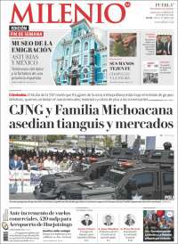 Portada de Milenio de Puebla (M&eacute;xico)