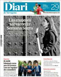 Portada de Diari de Tarragona (Espagne)