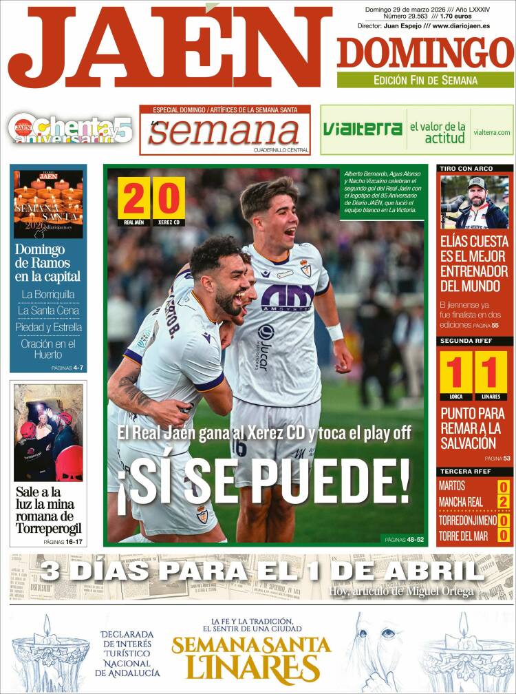 Portada de Diario Jaén (Espa&ntilde;a)