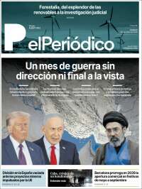 Portada de El Periódico (Espagne)