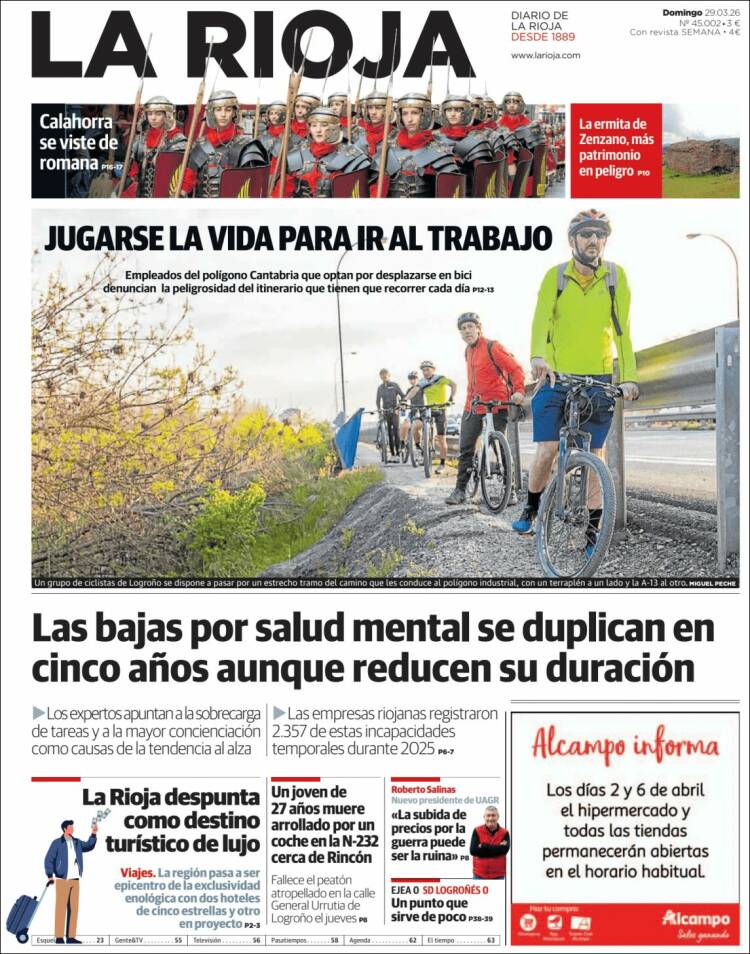 Portada de La Rioja (Espa&ntilde;a)