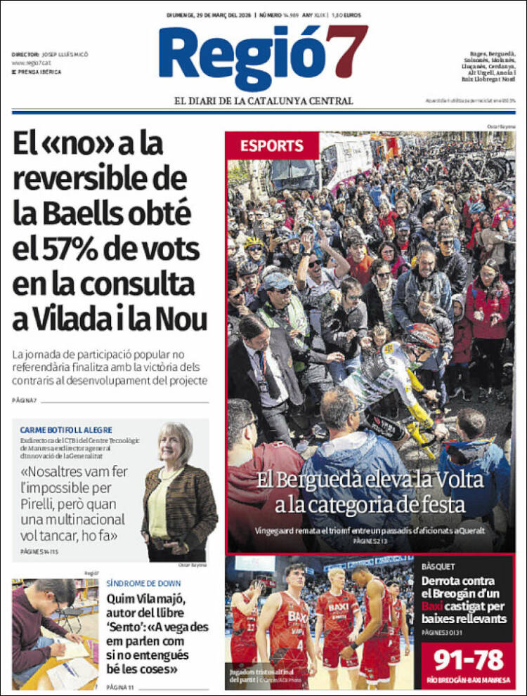 Portada de Regio7 (Espagne)