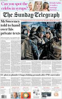 Portada de Daily Telegraph (United Kingdom)