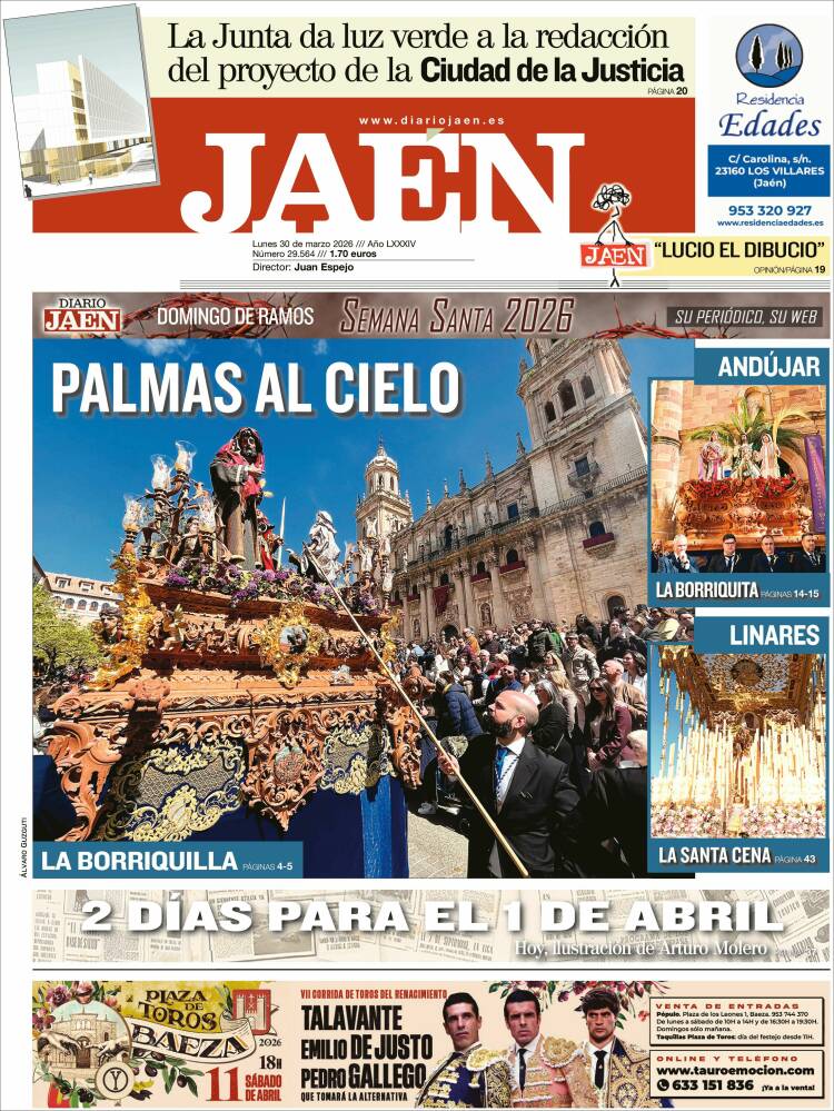 Portada de Diario Jaén (Espa&ntilde;a)