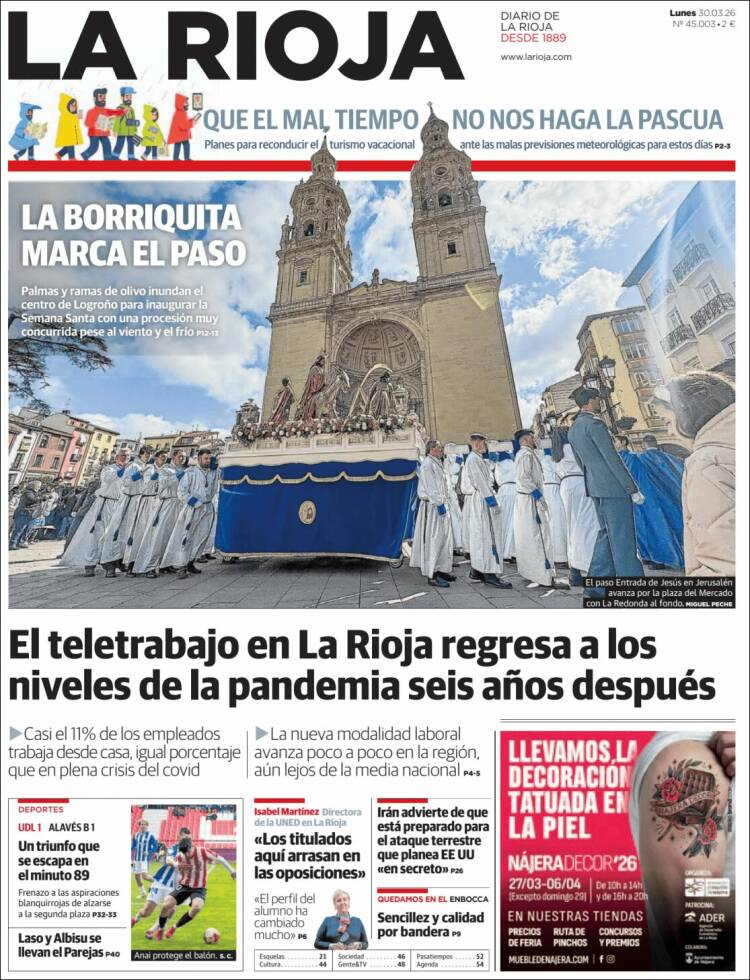 Portada de La Rioja (Espa&ntilde;a)