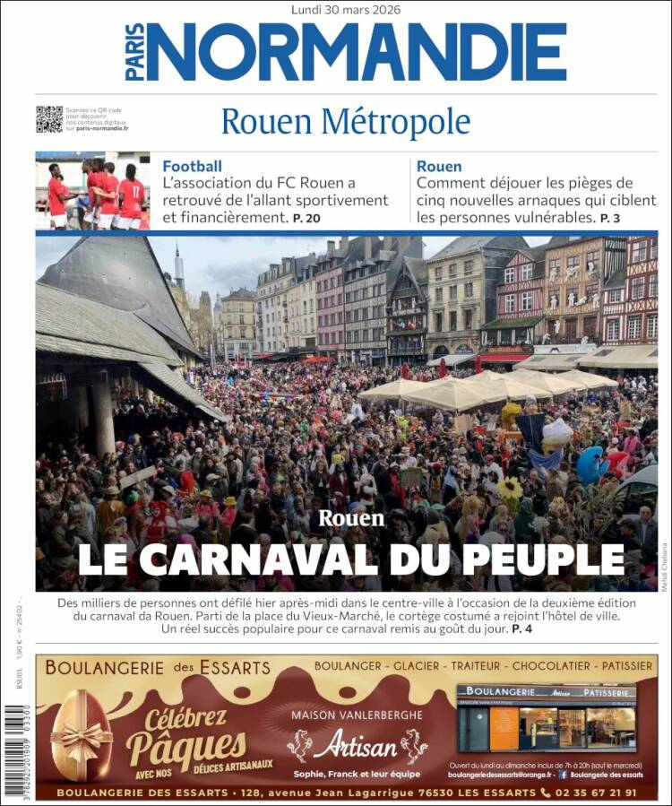 Portada de Paris Normandie (France)