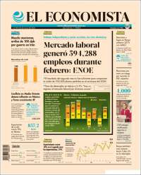 Portada de El Economista (M&eacute;xico)