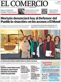 Portada de El Comercio - Gijón (Espa&ntilde;a)