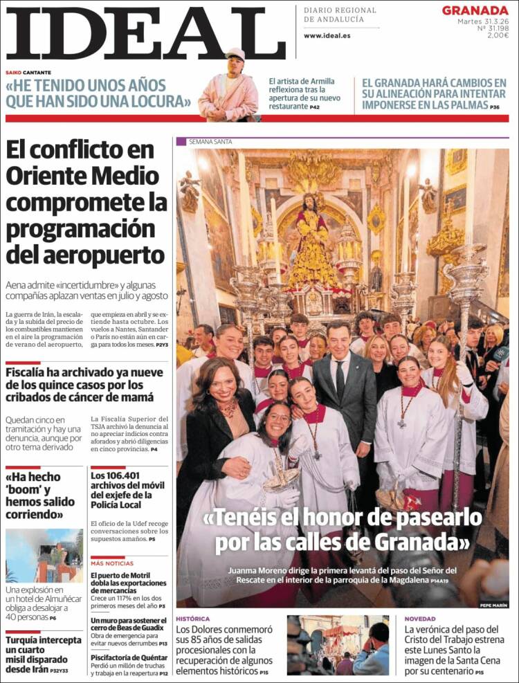 Portada de Ideal (Espa&ntilde;a)