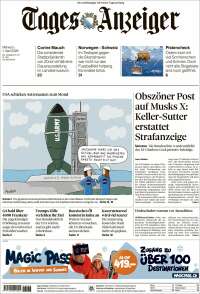 Portada de Tages-Anzeiger (Switzerland)