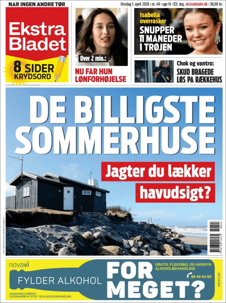 Portada de Ekstra Bladet (Denmark)