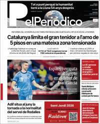 Portada de El Periódico de Catalunya (Spain)