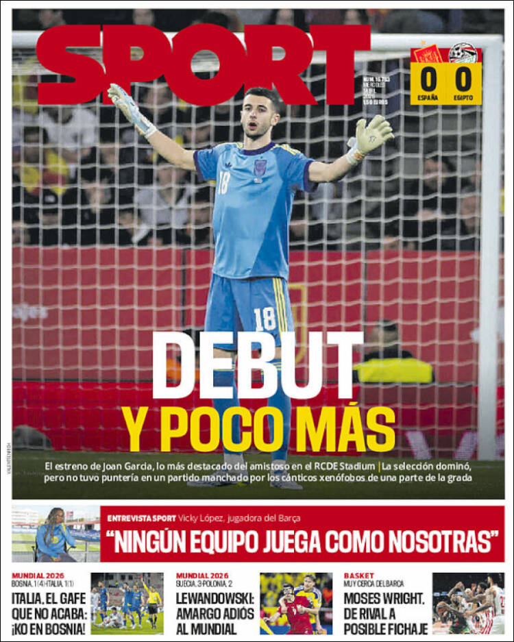 Portada de Sport (Spain)