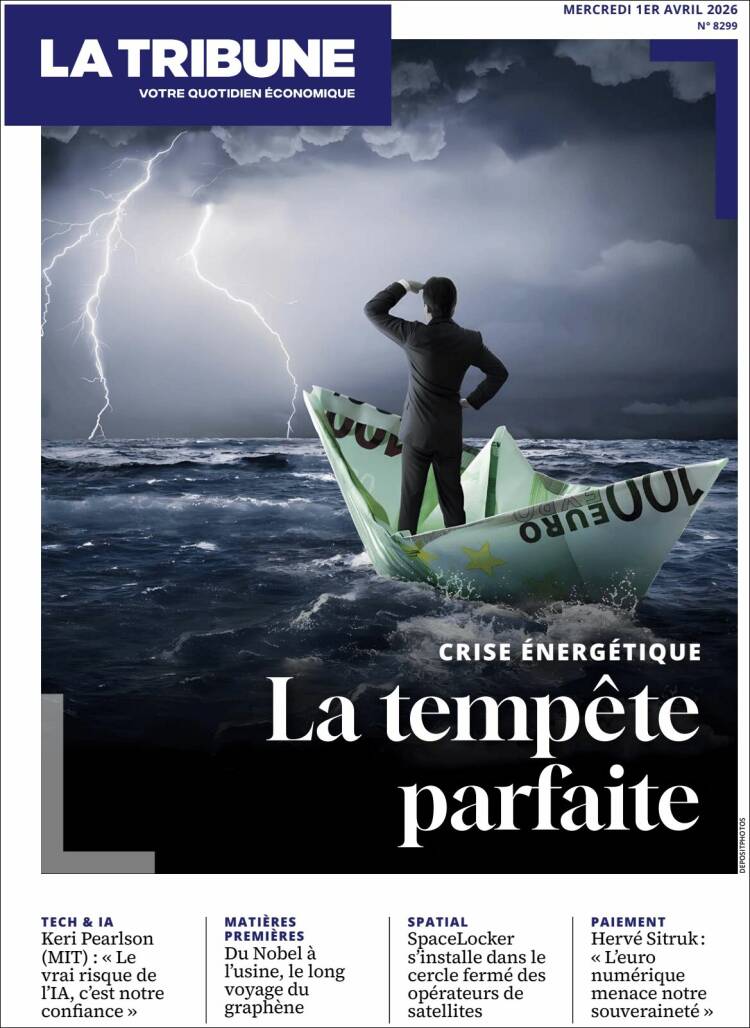 Portada de La Tribune (France)