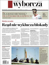 Portada de Gazeta Wyborcza (Poland)