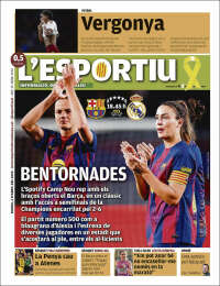 Portada de L'Esportiu (Espa&ntilde;a)