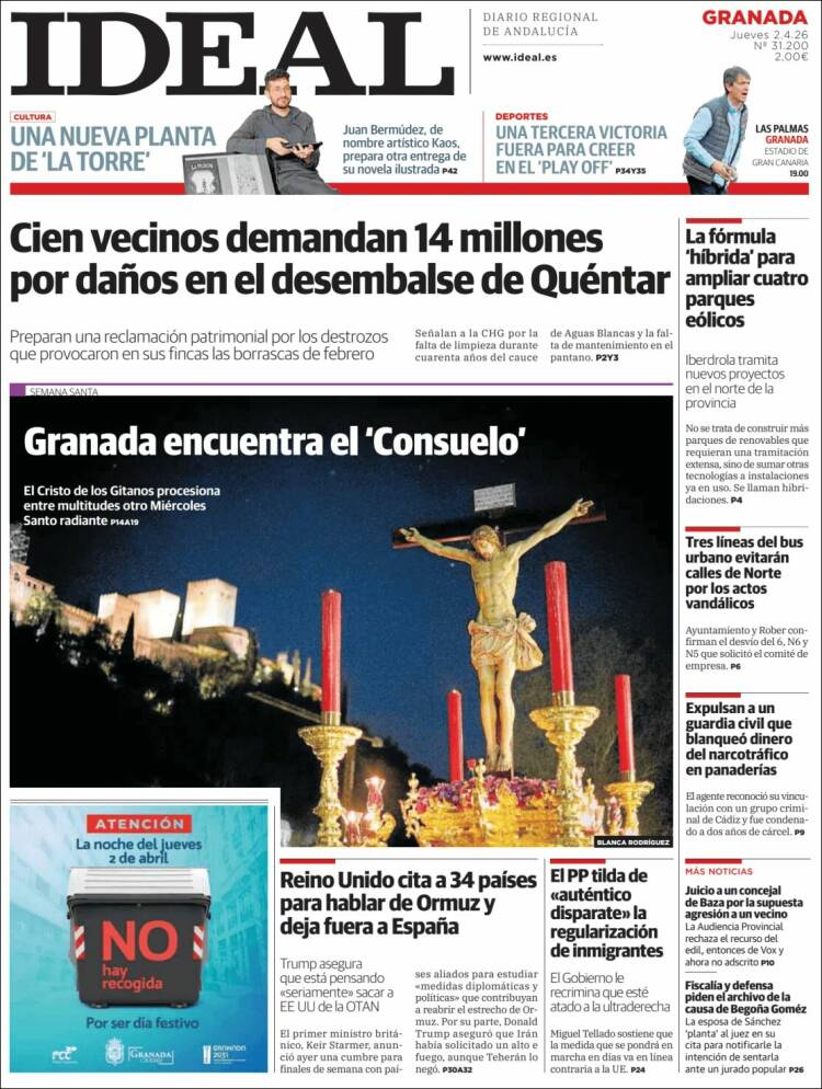 Portada de Ideal (Espa&ntilde;a)