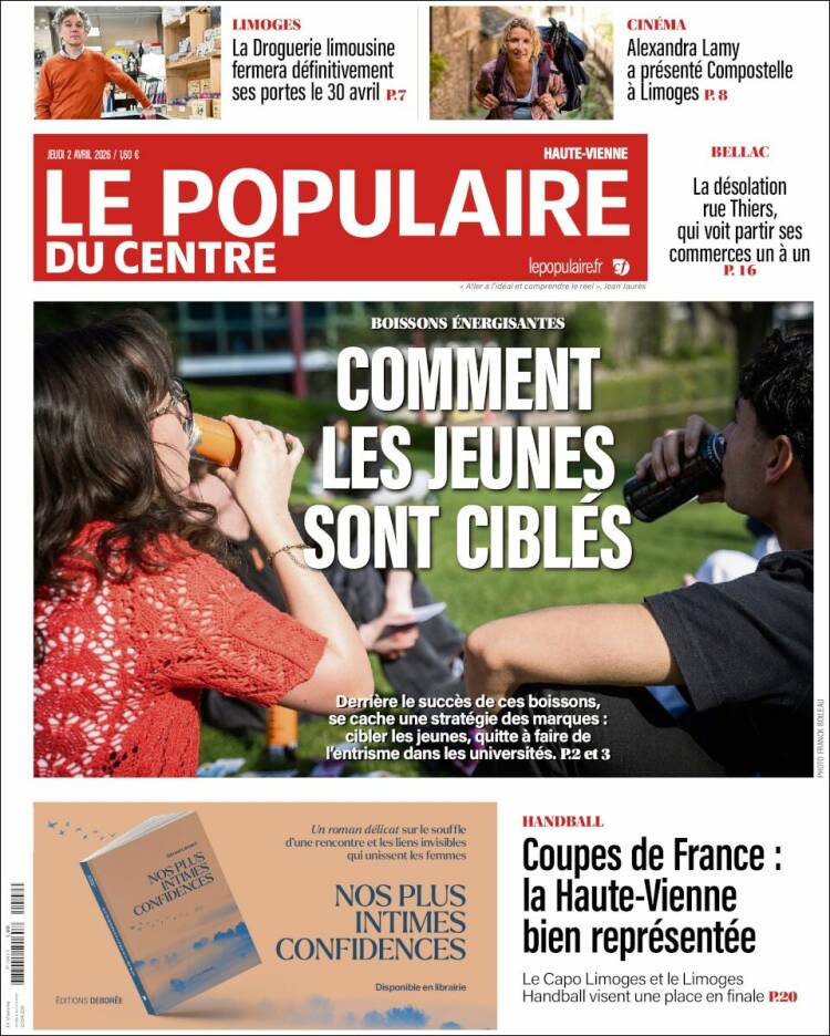 Portada de Le Populaire du Centre (France)