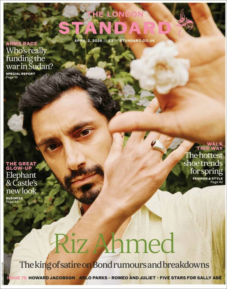 Portada de Evening Standard (Reino Unido)