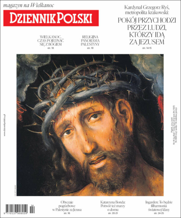 Portada de Dziennik (Polonia)