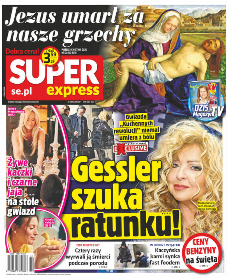 Portada de Super Express (Polonia)