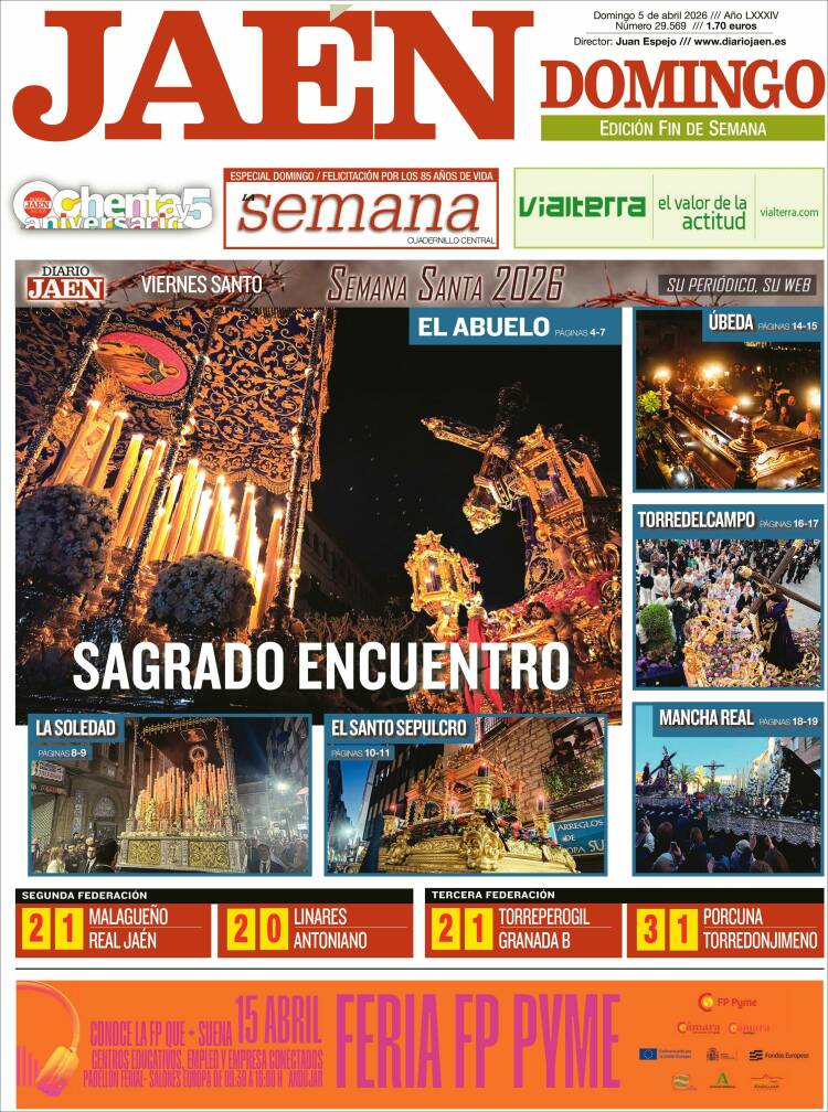 Portada de Diario Jaén (Espa&ntilde;a)