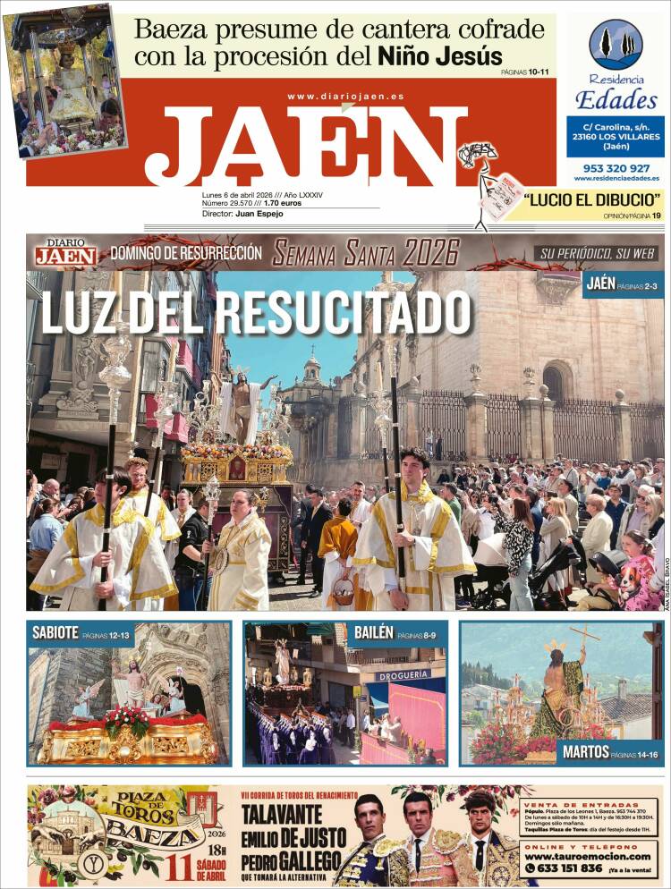 Portada de Diario Jaén (Espa&ntilde;a)