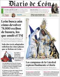 Portada de Diario de León (Espa&ntilde;a)