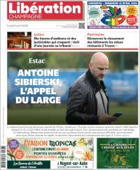 Portada de Libération Champagne (France)