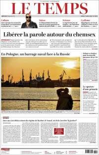 Portada de Le Matin (Suiza)