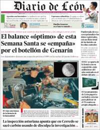 Portada de Diario de León (Espa&ntilde;a)