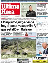 Portada de Última Hora (Espa&ntilde;a)