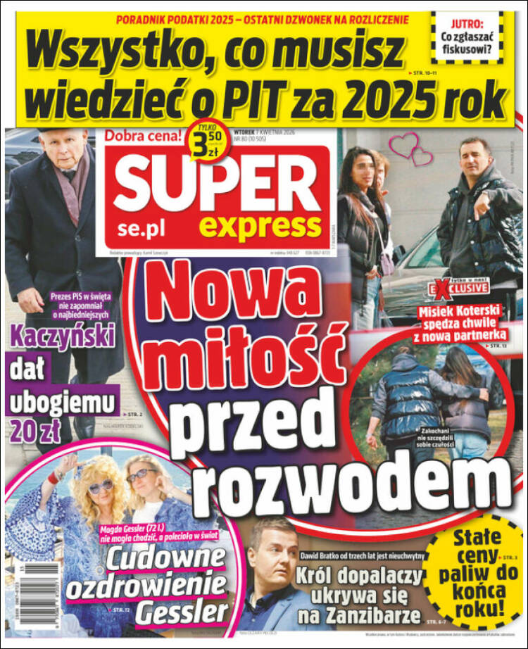Portada de Super Express (Polonia)