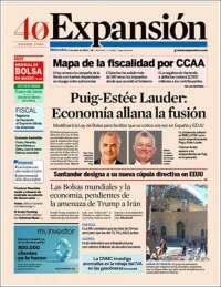 Portada de Expansión (Espagne)