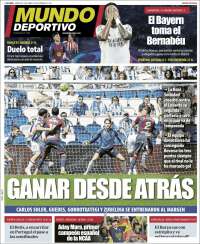 Portada de Mundo Deportivo Gipuzkoa (Espa&ntilde;a)