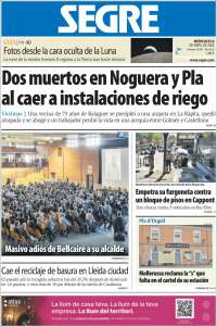 Portada de Segre  (Espa&ntilde;a)