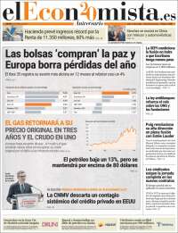 Portada de El Economista (Espa&ntilde;a)