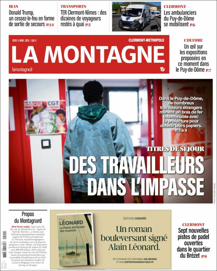 Portada de La Montagne (Francia)