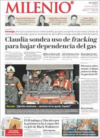 Portada de Milenio (M&eacute;xico)