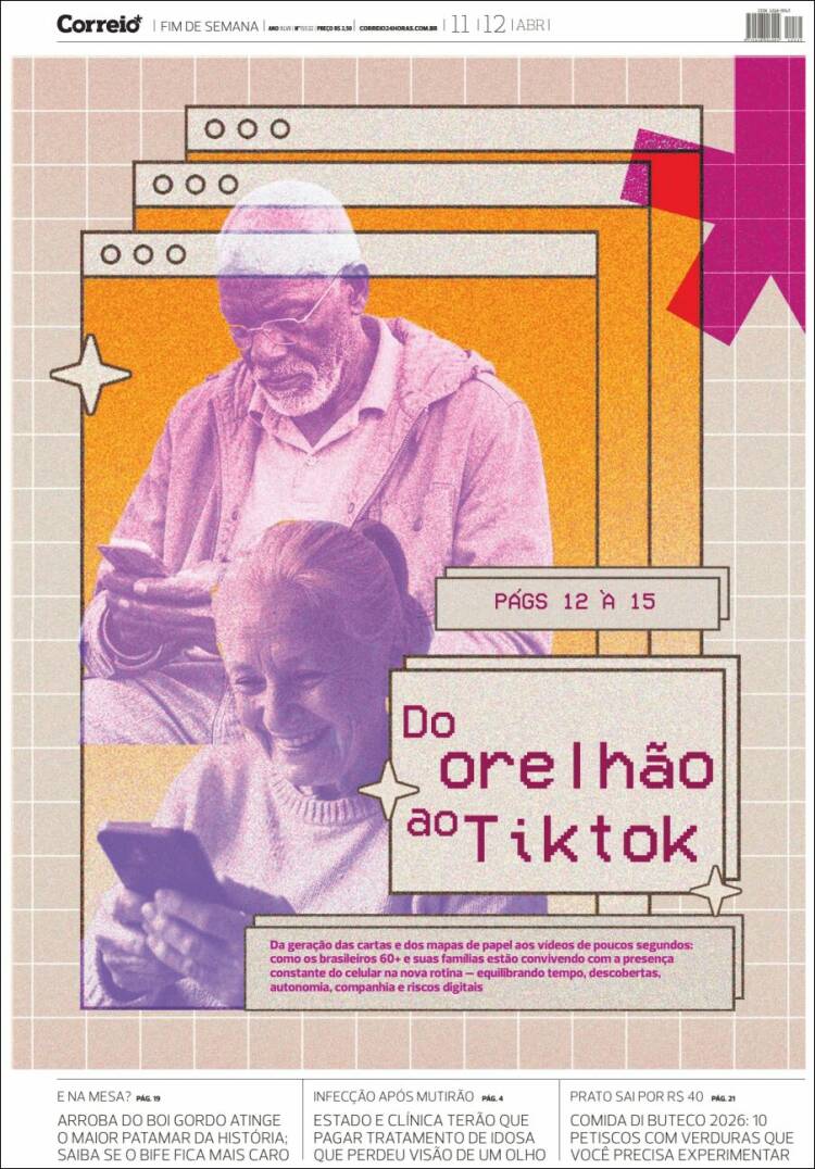 Portada de Correio* (Brasil)