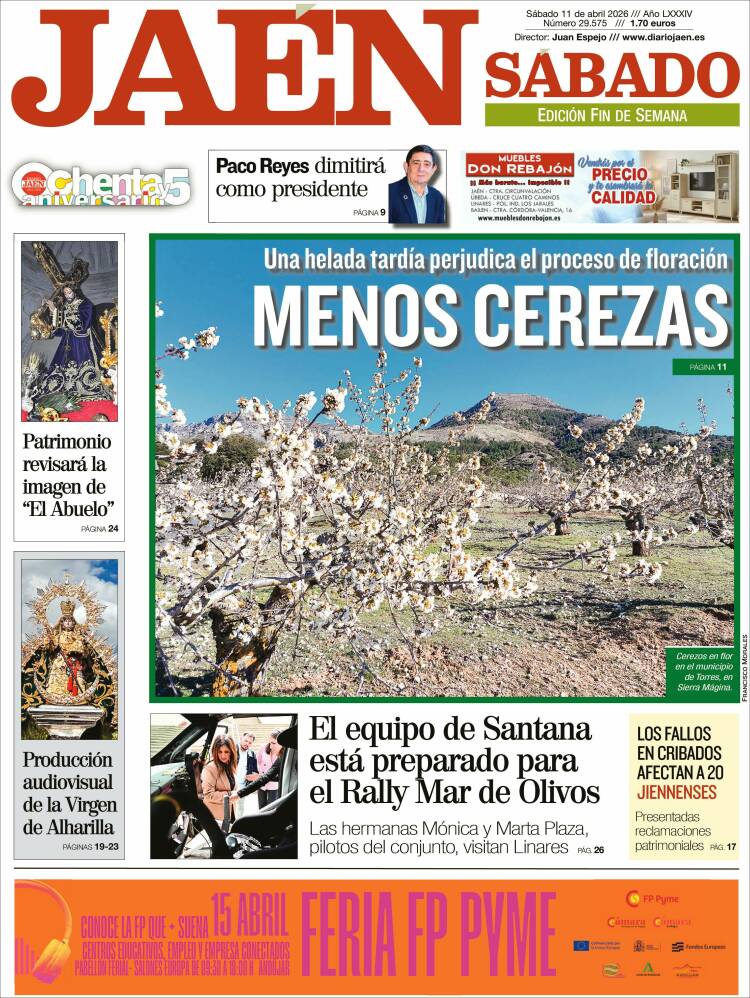 Portada de Diario Jaén (Espa&ntilde;a)