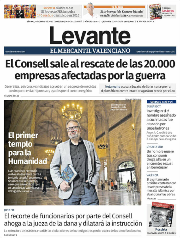 Portada de Levante (Espa&ntilde;a)