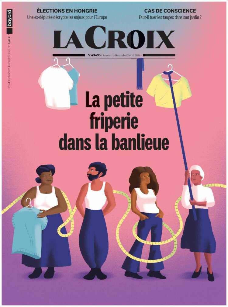 Portada de La Croix (Francia)
