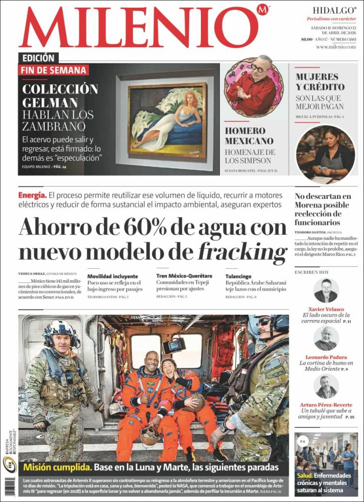 Portada de Milenio de Hidalgo (M&eacute;xico)