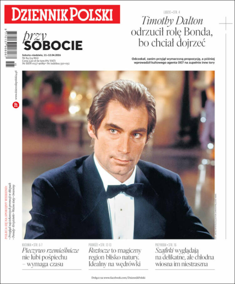 Portada de Dziennik (Polonia)