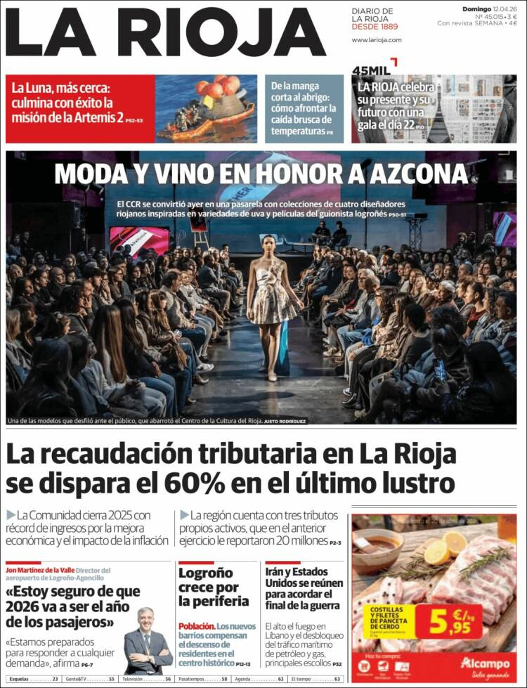 Portada de La Rioja (Spain)