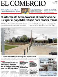 Portada de El Comercio - Gijón (Espa&ntilde;a)