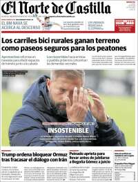 Portada de Norte de Castilla - Segovia (Spain)