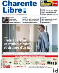 Portada de Charente Libre (Francia)