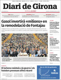 Portada de Diari de Girona (Espa&ntilde;a)
